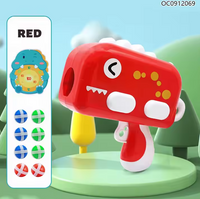Juego de Dardos Infantil de Dinosaurio Pistola y Bolas Adhesivas