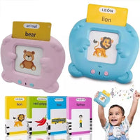 Juguete De Tarjetas Sonido Español/ingles Educación Temprana
