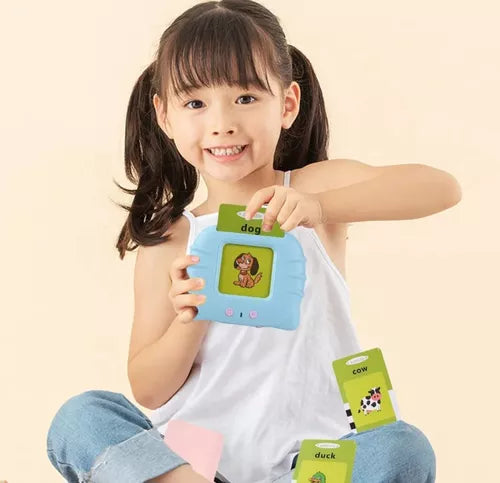Juguete De Tarjetas Sonido Español/ingles Educación Temprana
