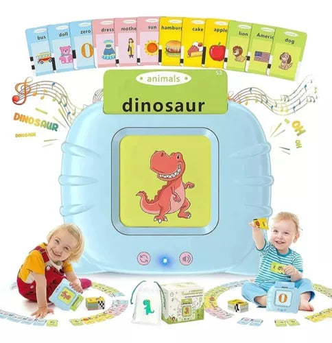 Juguete De Tarjetas Sonido Español/ingles Educación Temprana