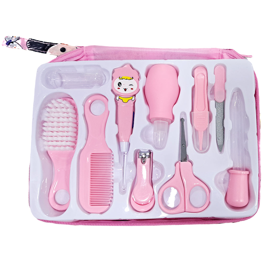 Set De Limpieza 10 Piezas Con Estuche Rosa Disney