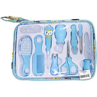 Set De Limpieza 10 Piezas Con Estuche Celeste Disney
