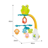 Móvil Para Cuna 360° Con Proyector Modelo Huanger Sapo