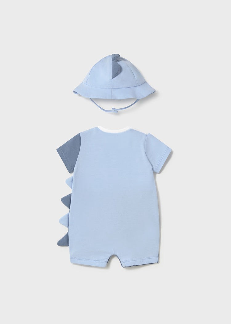 Mameluco Dinosaurio Con Gorro Mayoral 1617