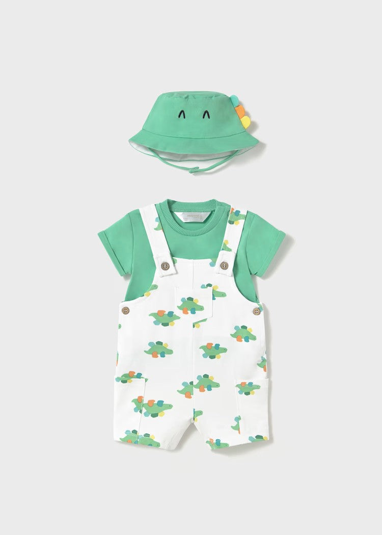 Conjunto 3 Piezas Dinosaurio Verde Mayoral 1624