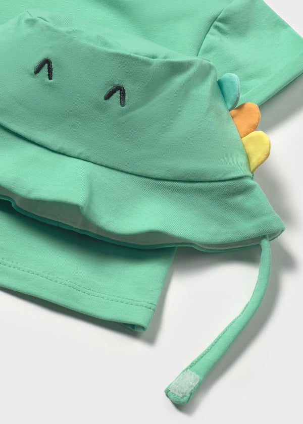 Conjunto 3 Piezas Dinosaurio Verde Mayoral 1624