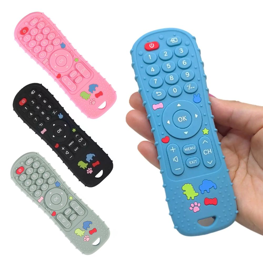 Mordedor Rasca Encías Control Remoto siliconado Free BPA