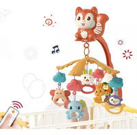 Móvil De Bebé Musical Con Proyector 360° Para Cuna