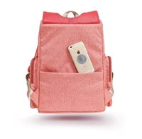 Pañalera Tipo Morral Disney Baby Rosada Mate