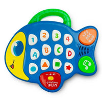 Pez Musical Didáctico Con Luces Interactivo