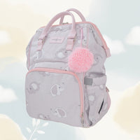 Pañalera Tipo Morral Baby Luna Elefante