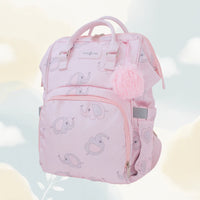 Pañalera Tipo Morral Baby Luna Elefante