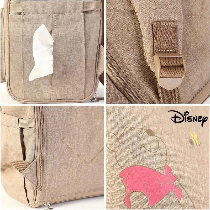 Pañalera Tipo Morral Disney Baby Rosada Minnie