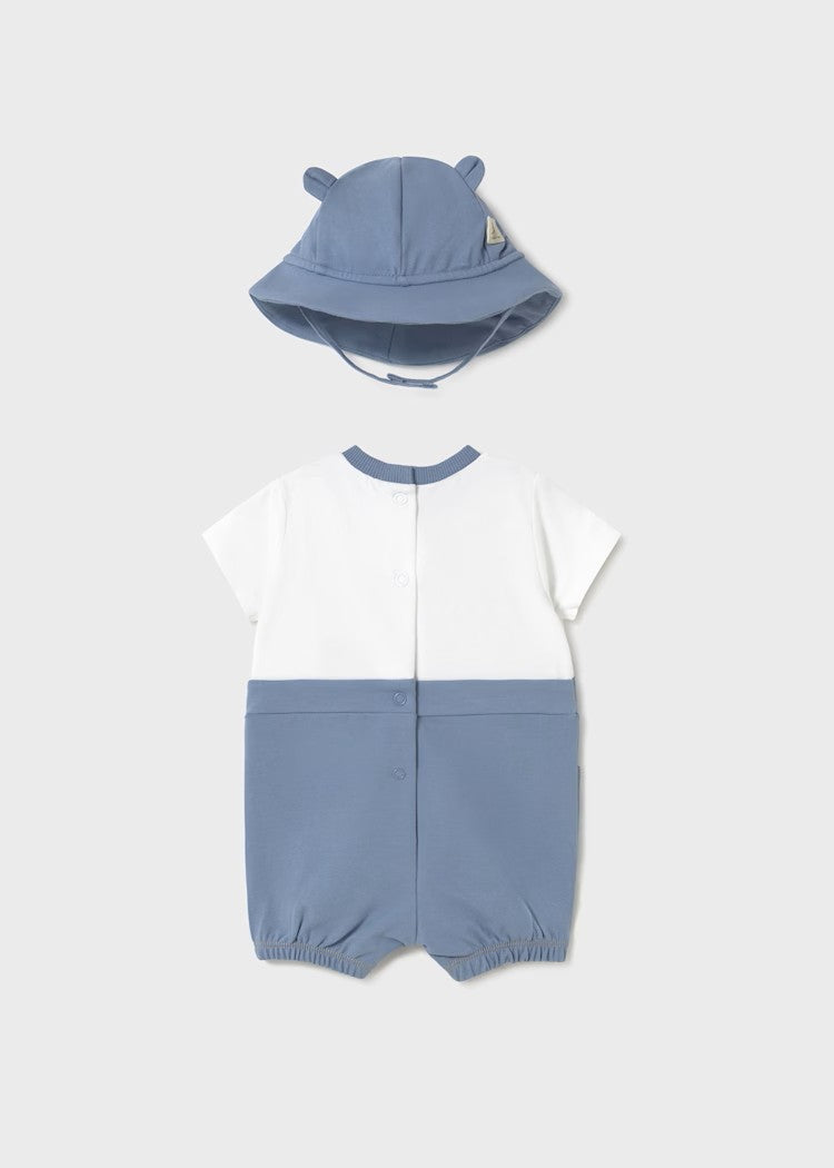 Pelele Osito Overol Con Gorrito Mayoral 1606