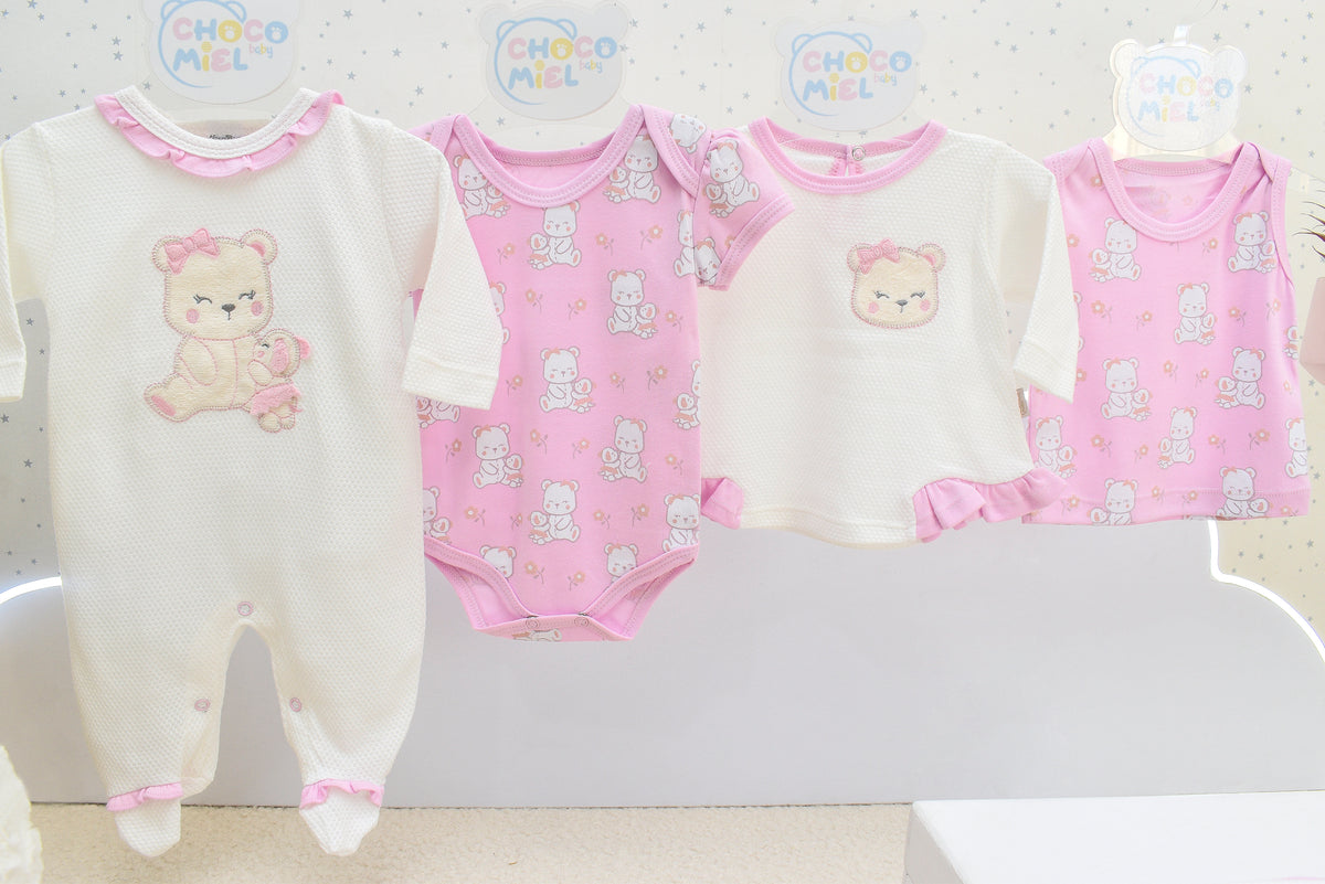 Primer Día Osita Jardín Niña 800