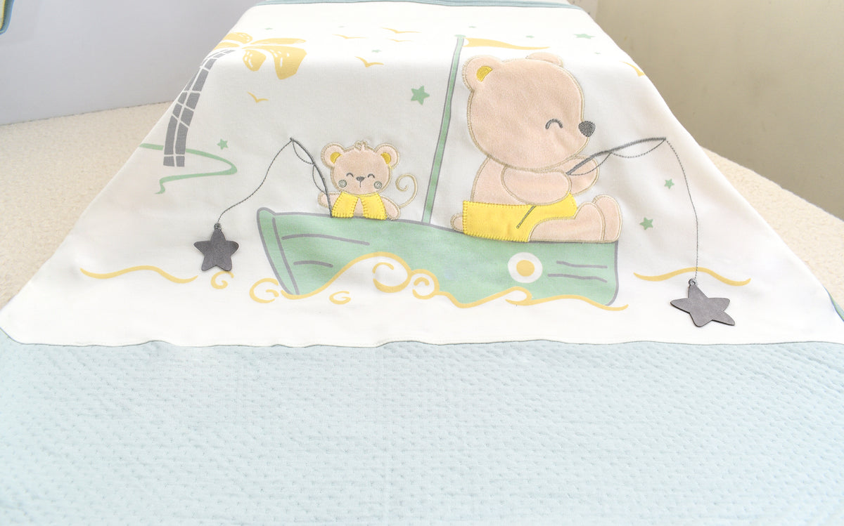 Primer Día Barquito de Osos Deluxe Niño 838 Chocomiel