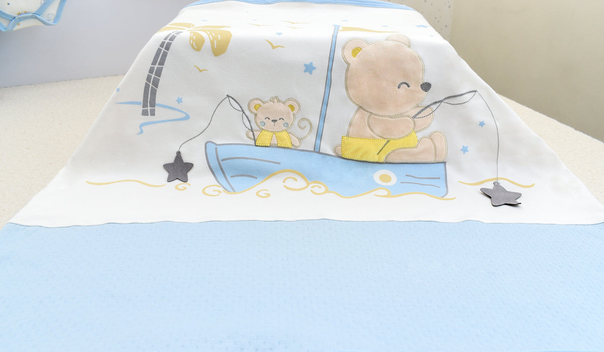Primer Día Barquito de Osos Deluxe Niño