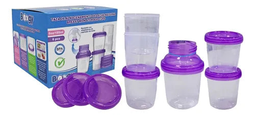 Recipientes Recolectores De Leche Materna Boogy