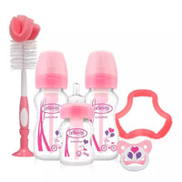 Set De Teteros Bienvenida Dr Browns Boca Ancha Rosado