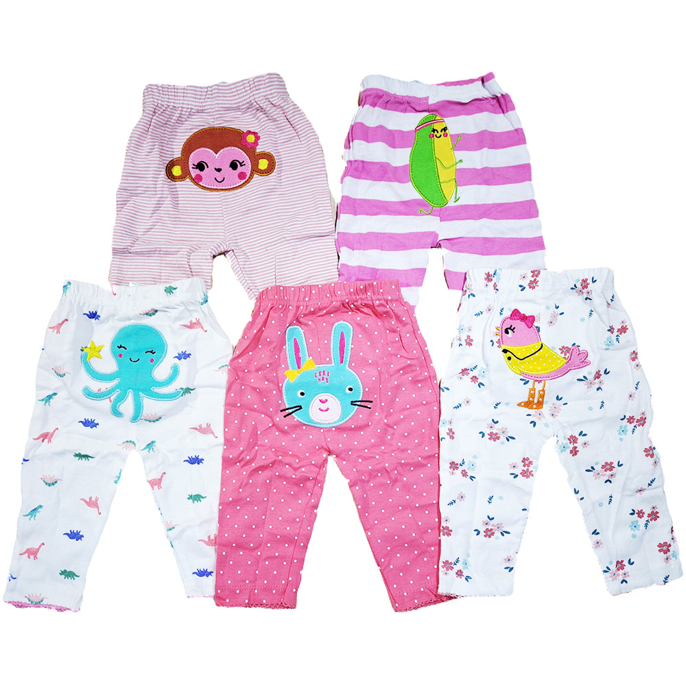 Set x5 Pantalones Niña Love Carifors