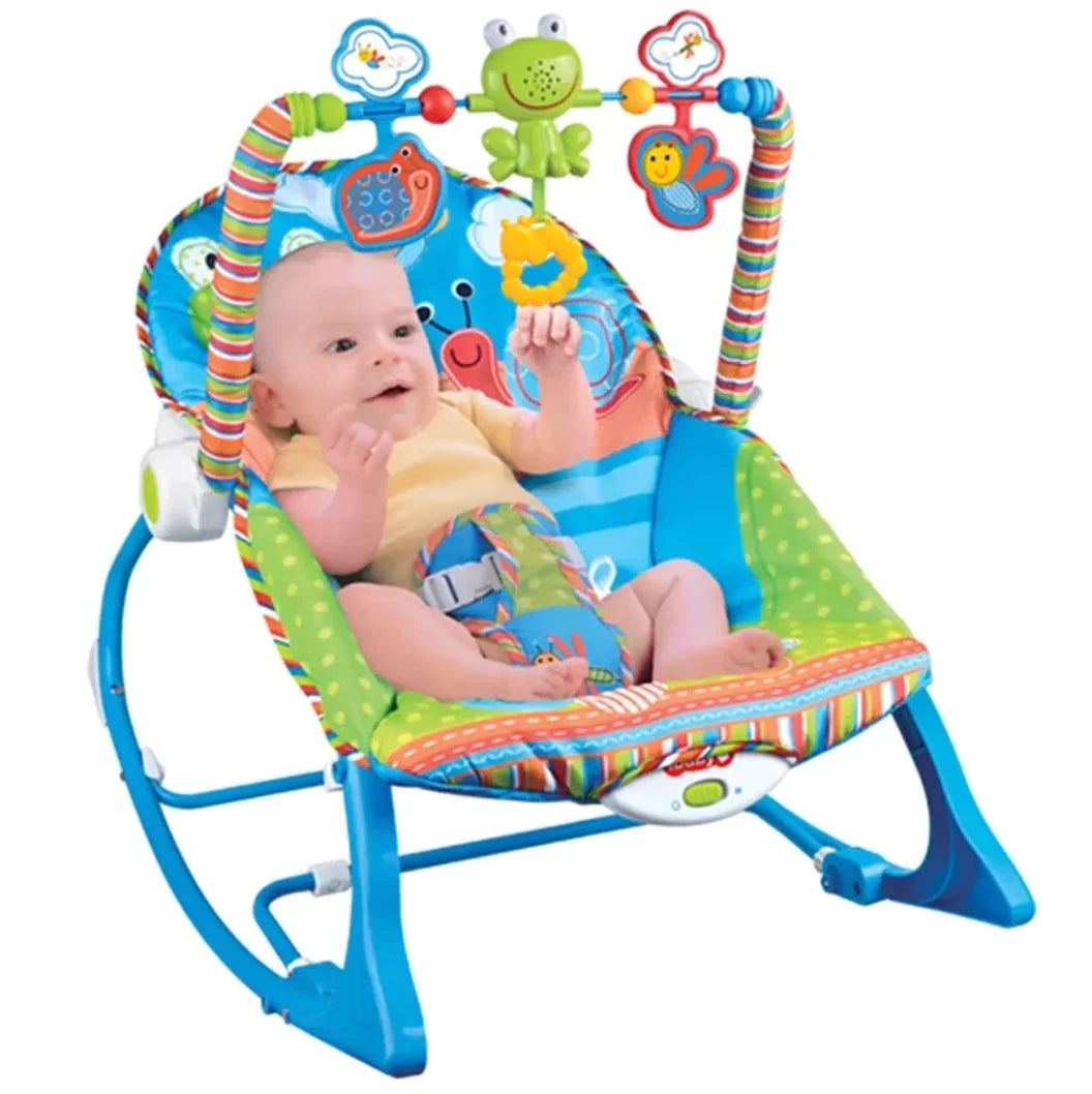 Silla Mecedora Vibradora Musical Celeste