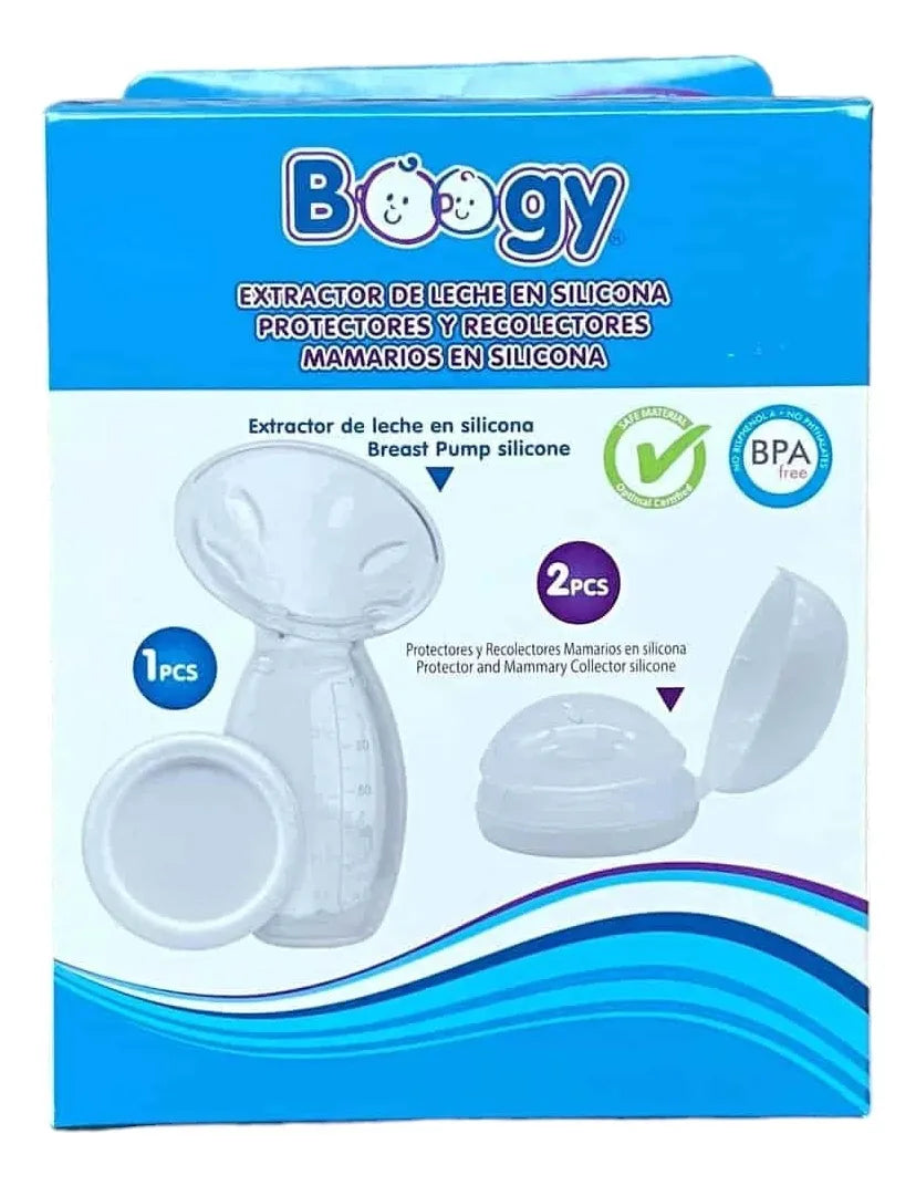 Set Recolector Extractor + Cocas De Leche Materna Boogy