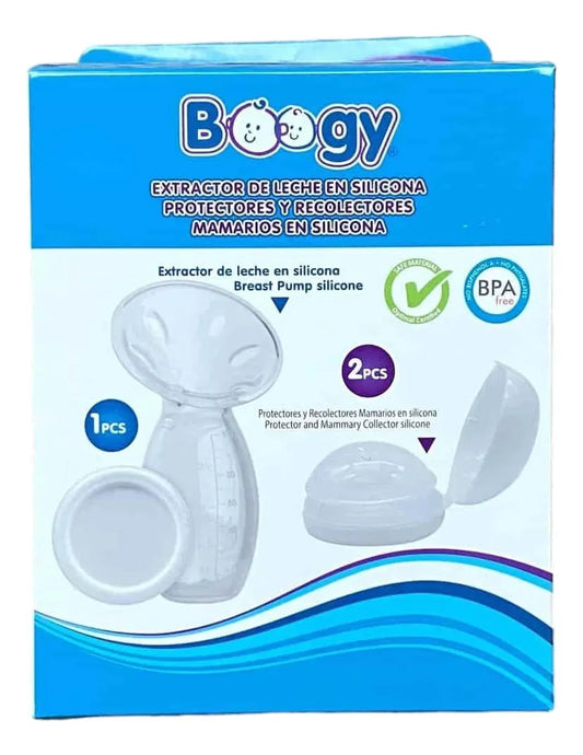 Set Recolector Extractor + Cocas De Leche Materna Boogy