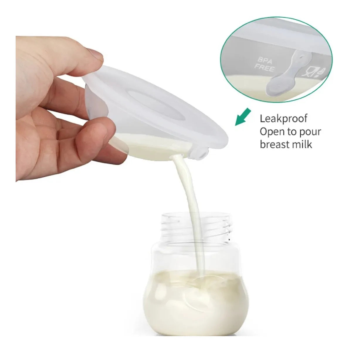 Set Recolector Extractor + Cocas De Leche Materna Boogy