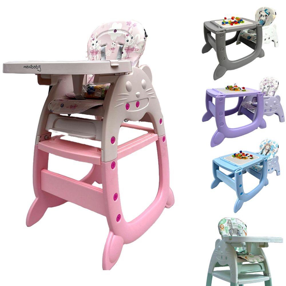 Silla Mesa Comedor Escritorio 3 En 1 Maxibaby