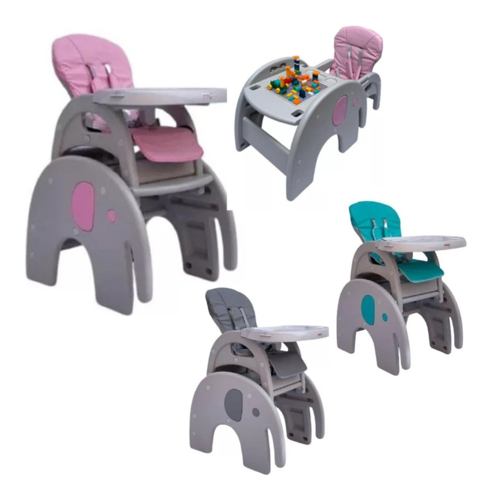 Silla Comedor Escritorio Elefante 3 En 1