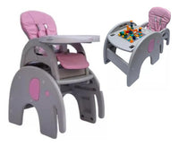 Silla Comedor Escritorio Elefante 3 En 1