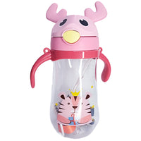 Vaso Entrenador Pitillo Agarraderas Venado Rosa