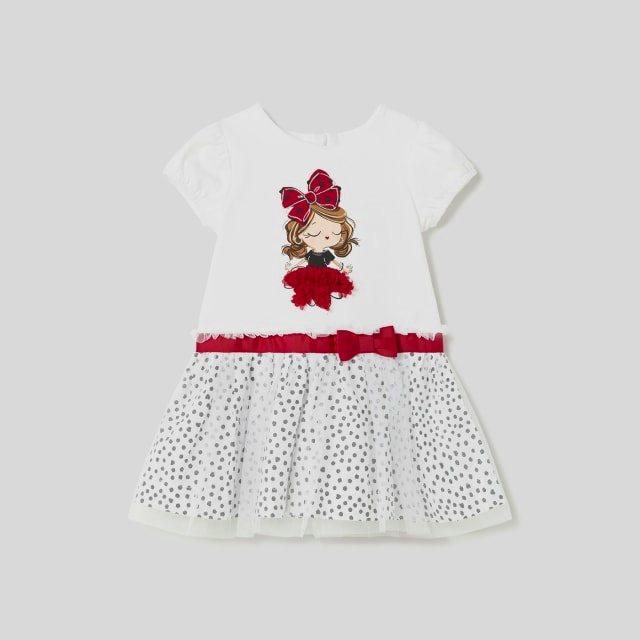 Vestido Muñeca Bailarina Mayoral 1953 Niña