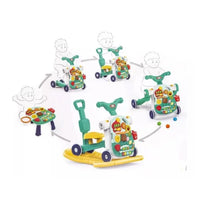 Andadera 5 en 1 Multi Función Musical Con Juegos Verde Menta
