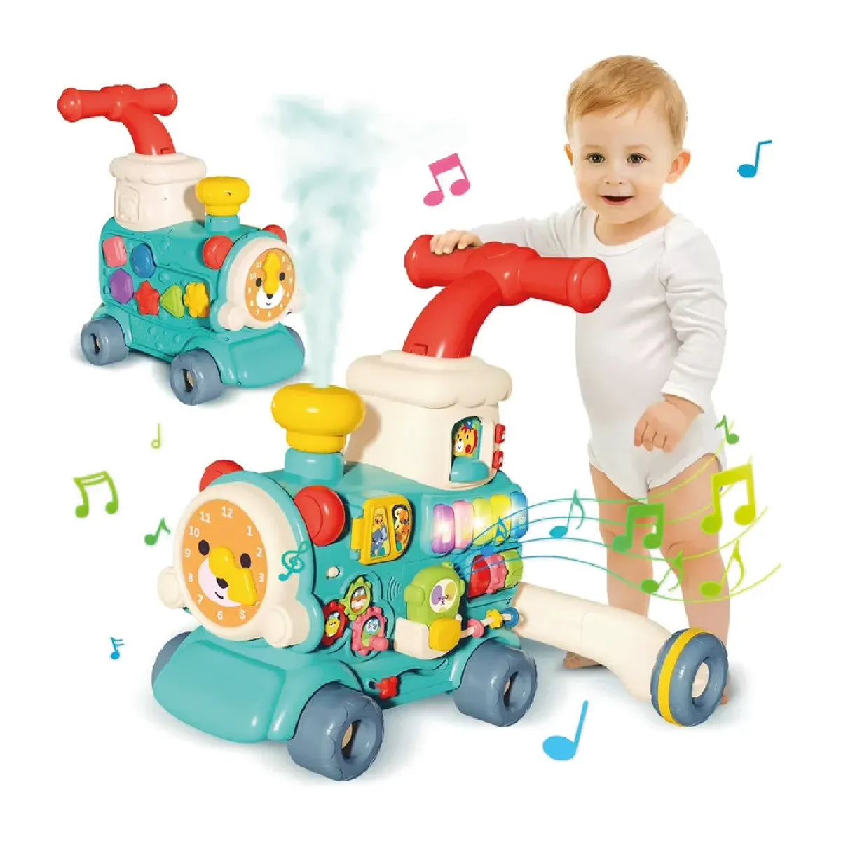 Andadera Caminador 5 en 1 Multi Función Musical Con Juegos Tren