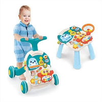 2 En 1 Andadera Tabla De Actividades Musical Verde