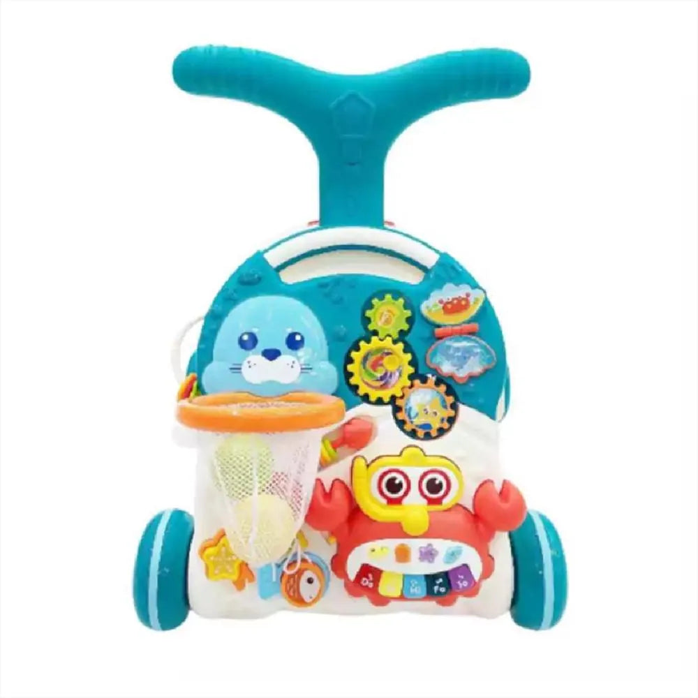 2 En 1 Andadera Tabla De Actividades Musical Verde