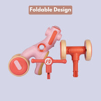 Triciclo Con Luces Y Sonido Tipo Moto Rosa