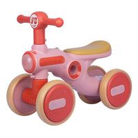 Triciclo Con Luces Y Sonido Tipo Moto Rosa