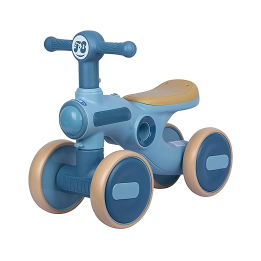 Triciclo Con Luces Y Sonido Tipo Moto Azul