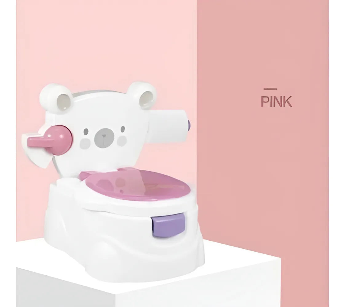 Bacinilla Entrenador De Baño Rosa