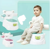 Bacinilla Entrenador De Baño Rosa