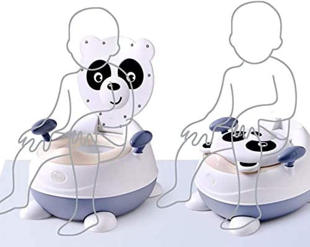 Bacinilla Infantil Con Manijas De Agarre Oso Panda