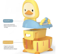 Bacinilla Infantil Con Manijas De Agarre Pato
