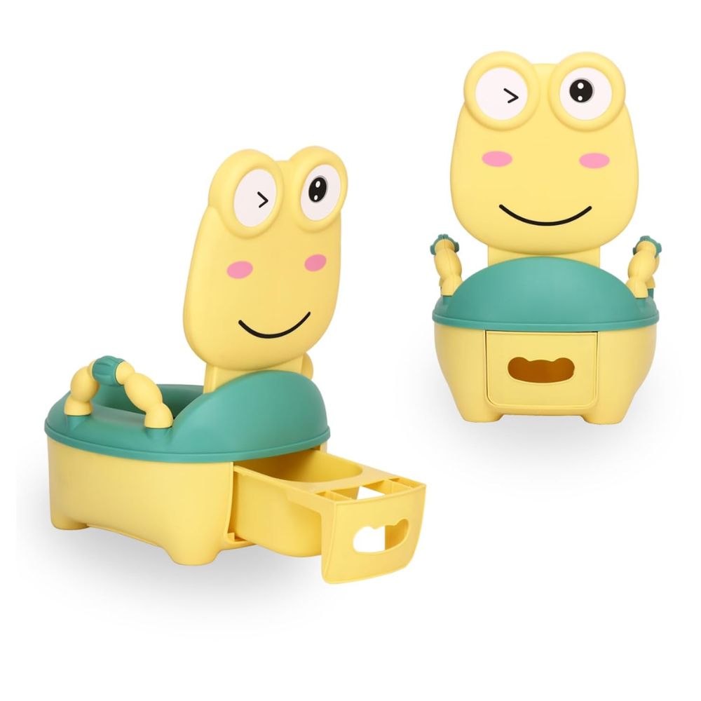 Bacinilla Infantil Con Manijas De Agarre Sapito