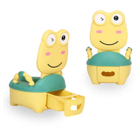 Bacinilla Infantil Con Manijas De Agarre Sapito