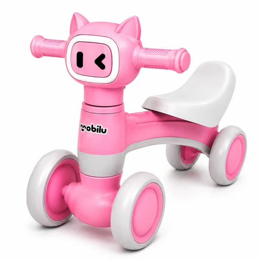 Bicicleta de Equilibrio Corre Pasillos Musical Rosa