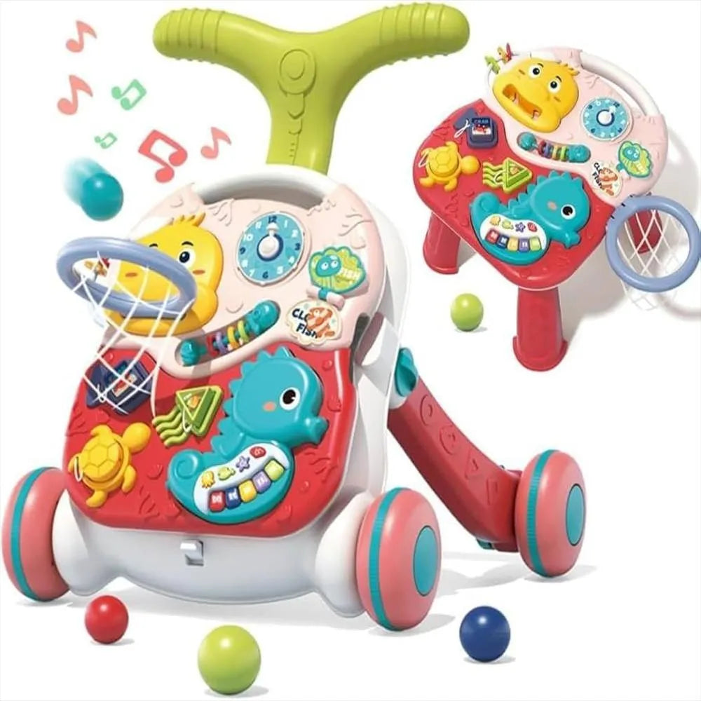 Caminador Andadera 3 en 1 Multi Función Musical Con Juegos Caballito
