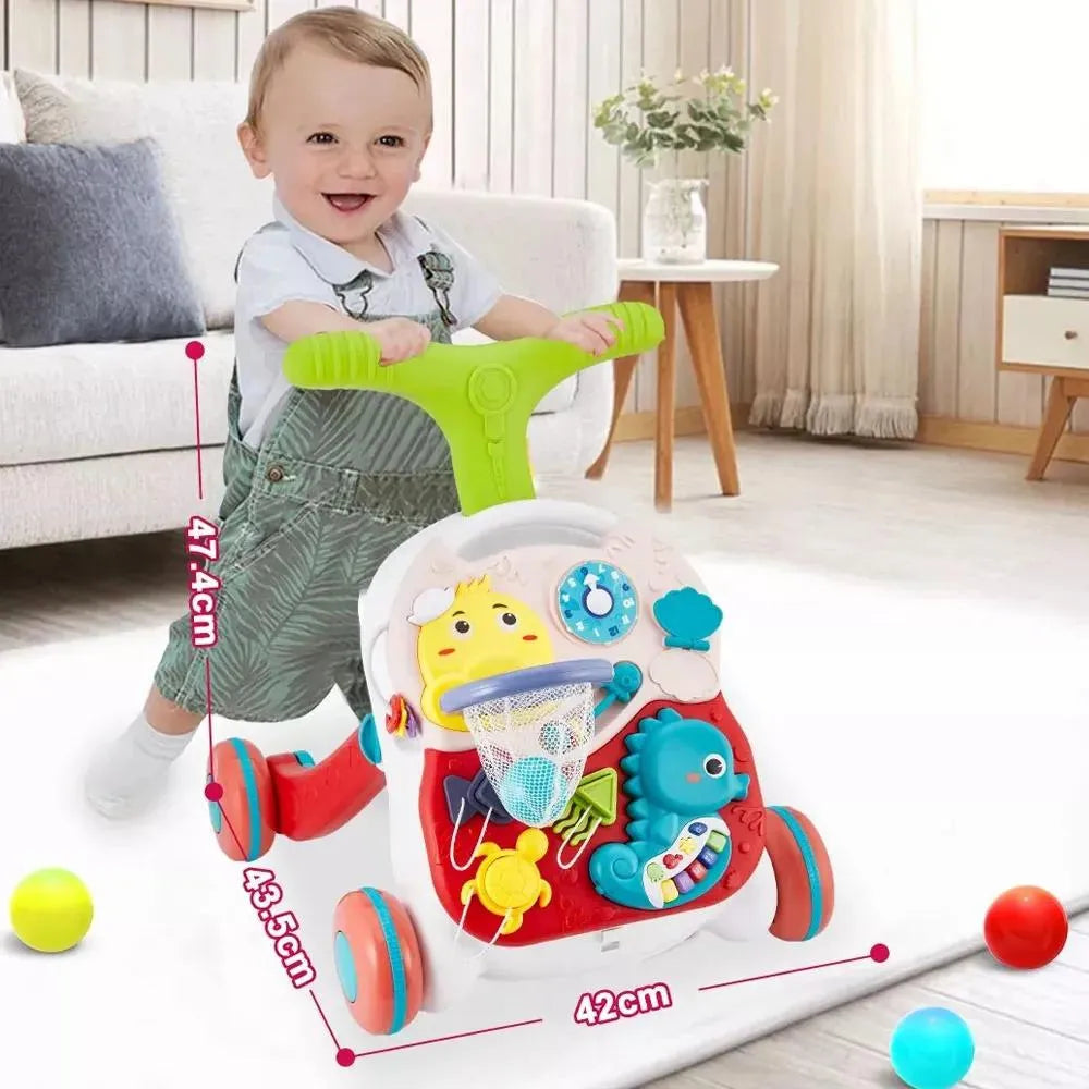 Caminador Andadera 3 en 1 Multi Función Musical Con Juegos Caballito