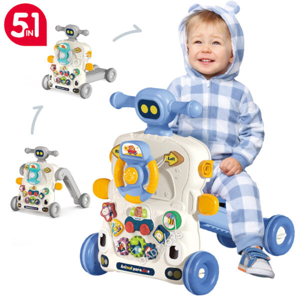 Caminador Andadera 5 en 1 Multi Función Musical Con Juegos